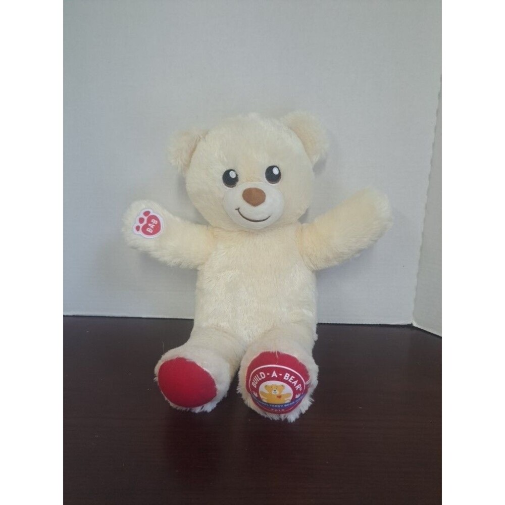 2019 Build A Bear White National Teddy Bear Day Bear